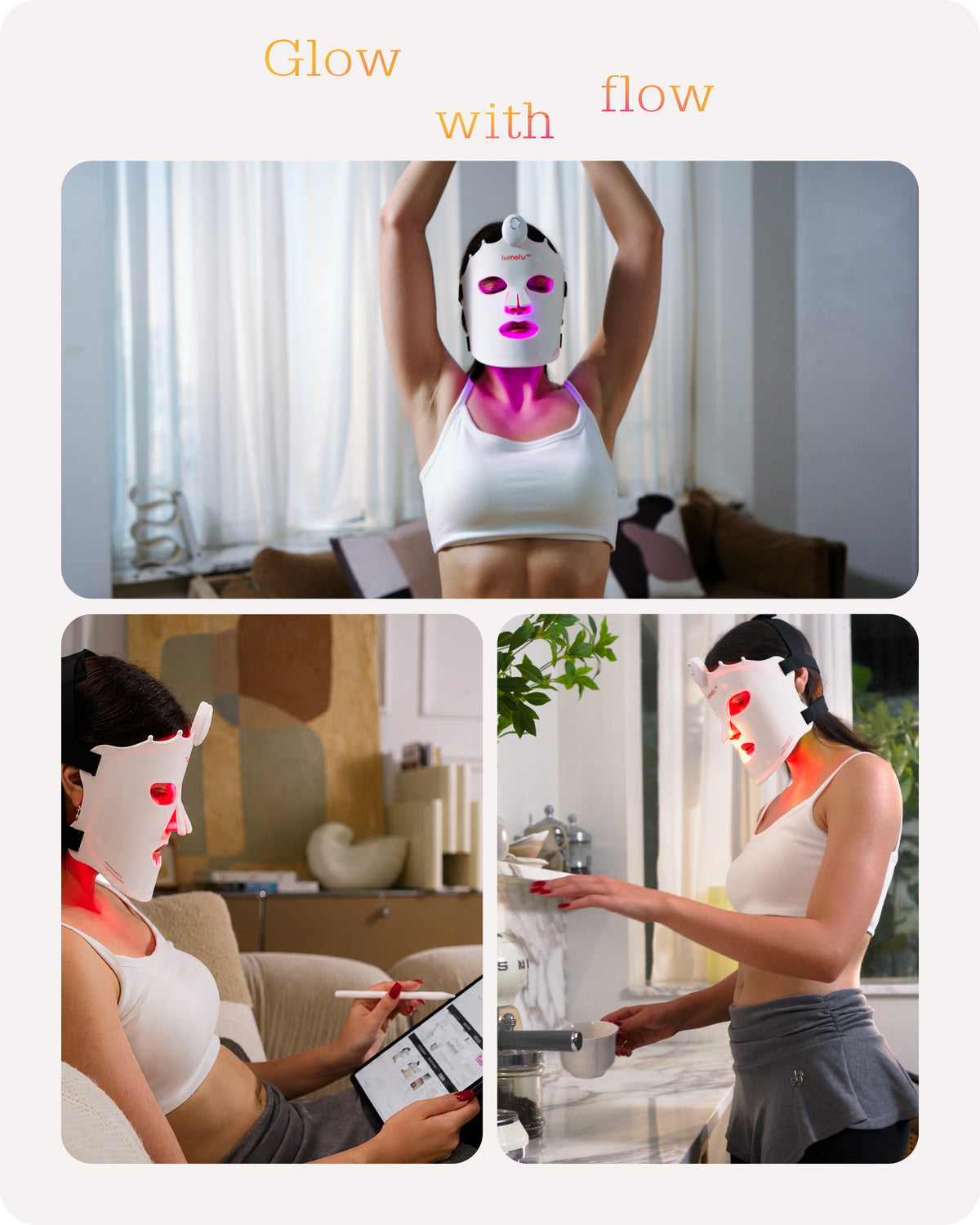 Lumefu Nimbus PRO 6-in-1 Multi-Zone Light Therapy Mask