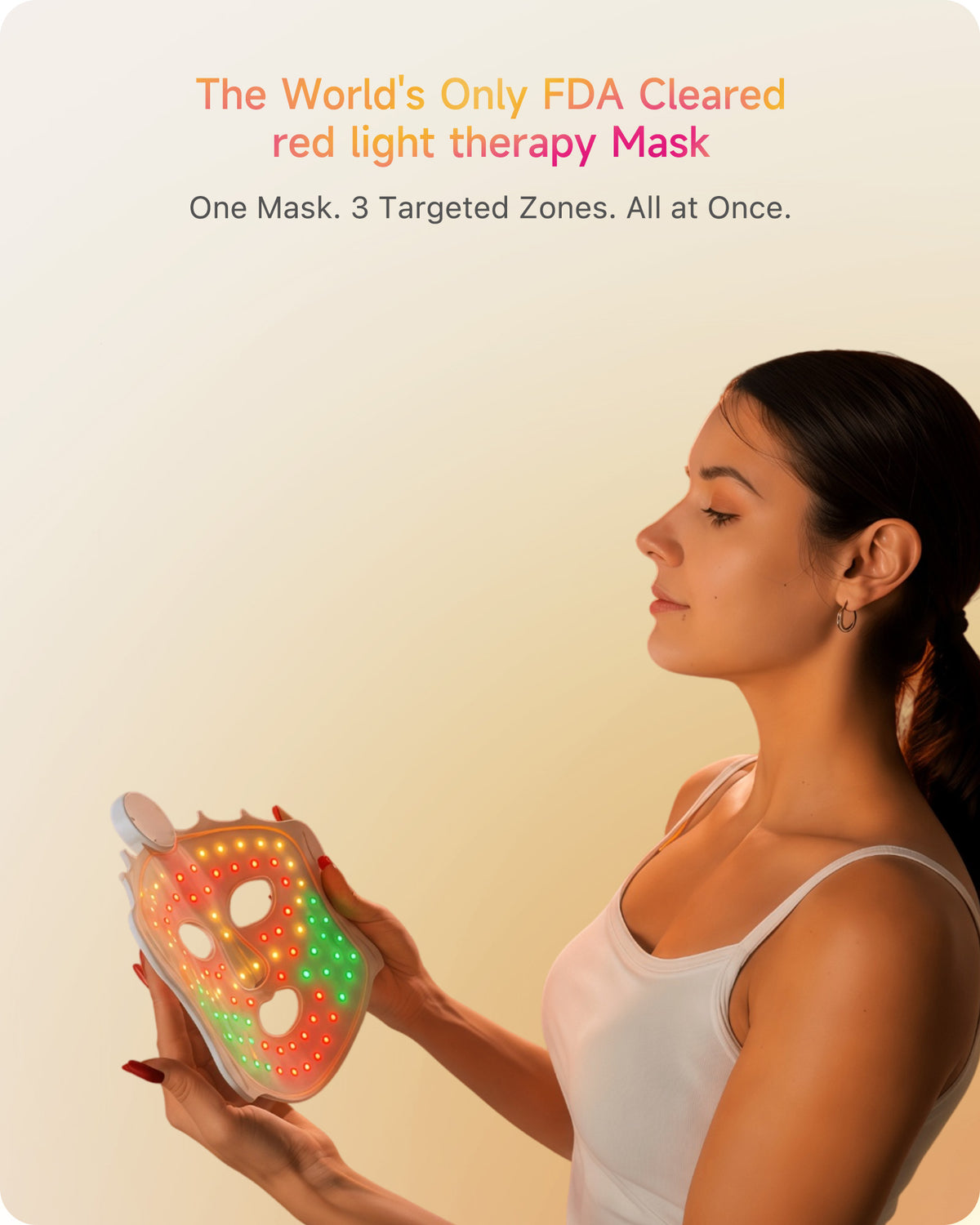 Lumefu Nimbus PRO 6-in-1 Multi-Zone Light Therapy Mask
